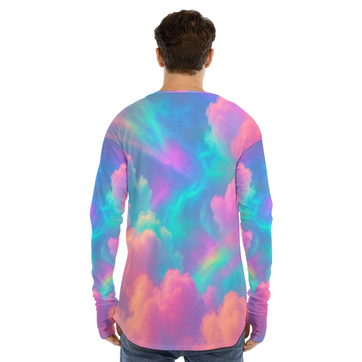 Men's Fingerless Long Sleeve T-shirt