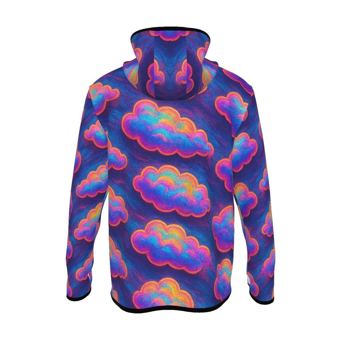Men's Stylish Hoodie with Thumb Hole Design - view 2