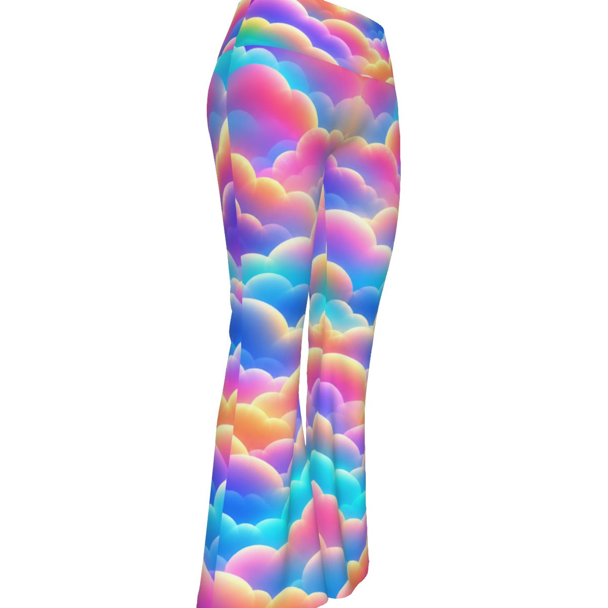 All-over print Women's Flare Yoga Pants