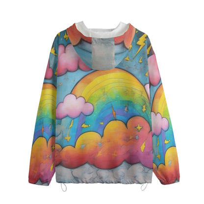 Unisex Pullover Jacket With Zipper Closure