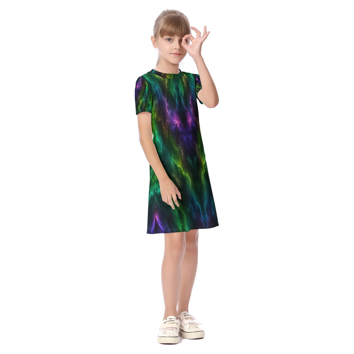 Kid's Short Sleeve Dress