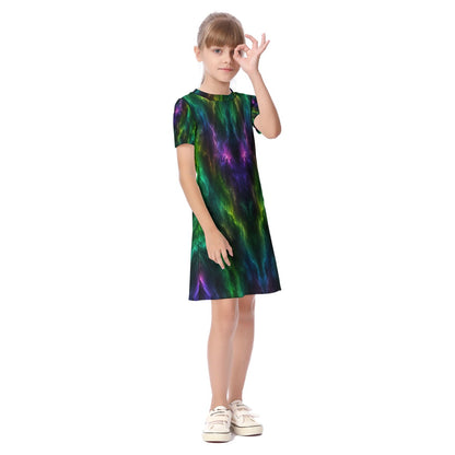 Kid's Short Sleeve Dress