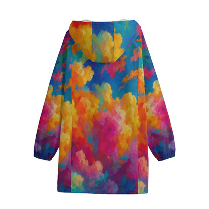 Unisex Windbreaker Long Jacket