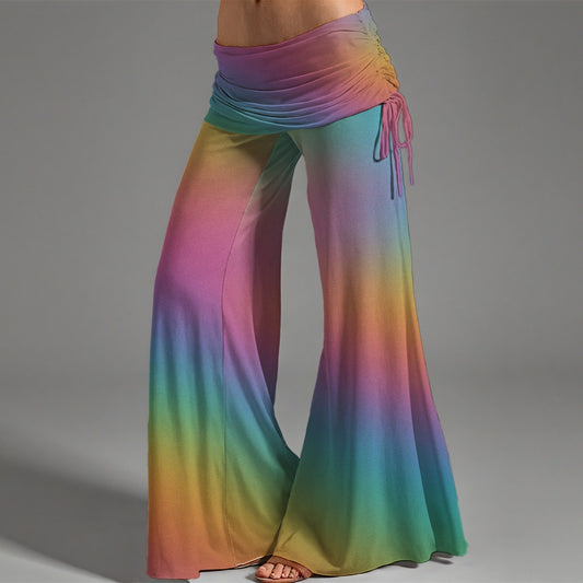 Women's High Waist Wide Leg Pants