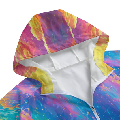 Unisex Windbreaker Long Jacket