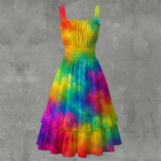 Women‘s Ruffle Hem Dress