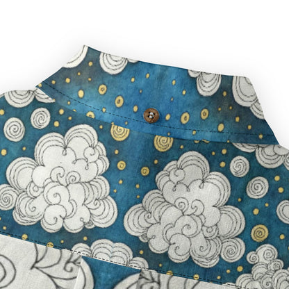 Men's Casual Lapel Long Sleeve Shirt|125GSM Cotton