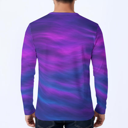 Men's Classic Long-Sleeve Henley Shirt