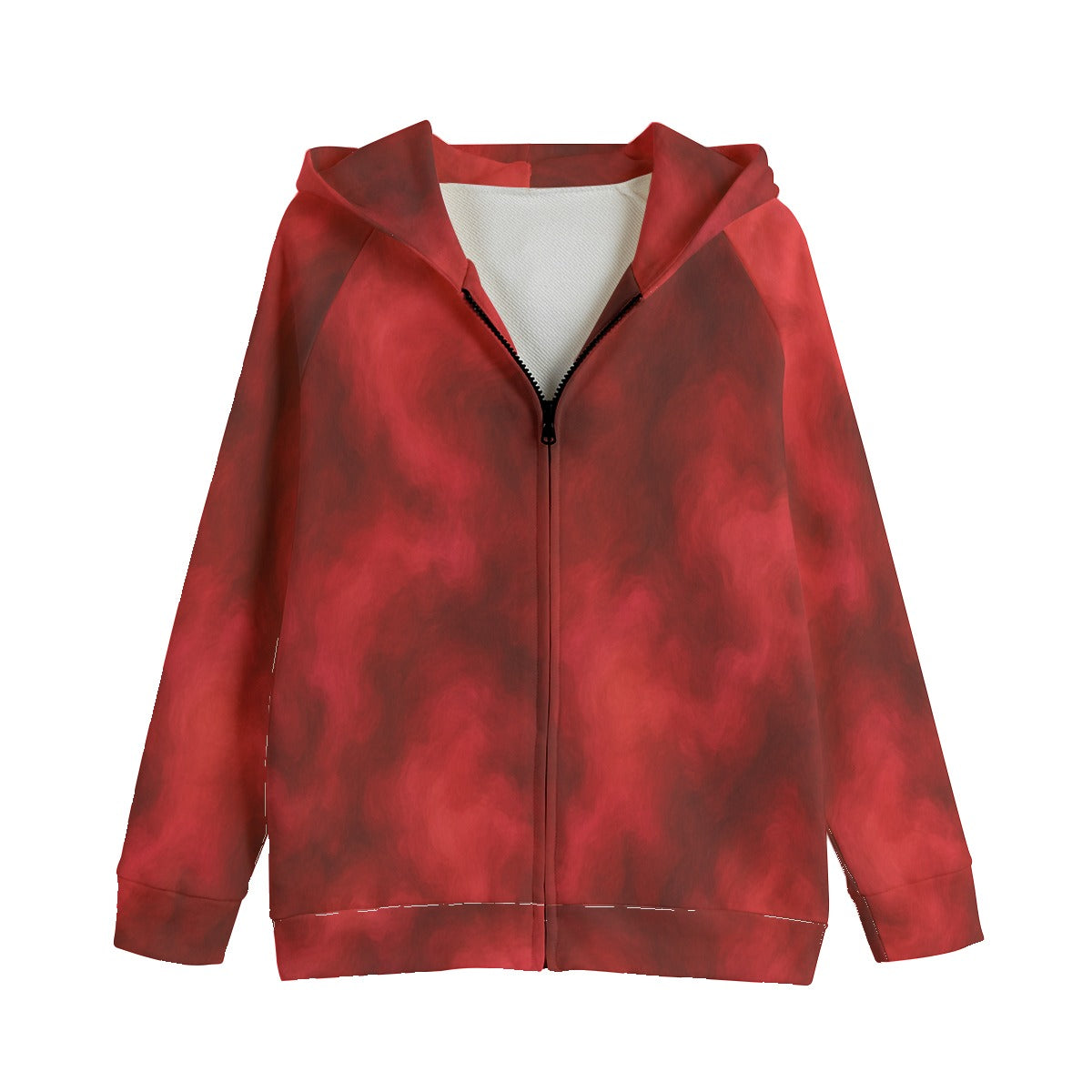 Unisex Kid's Zip Up Raglan Sleeve Hoodie | 310GSM Cotton