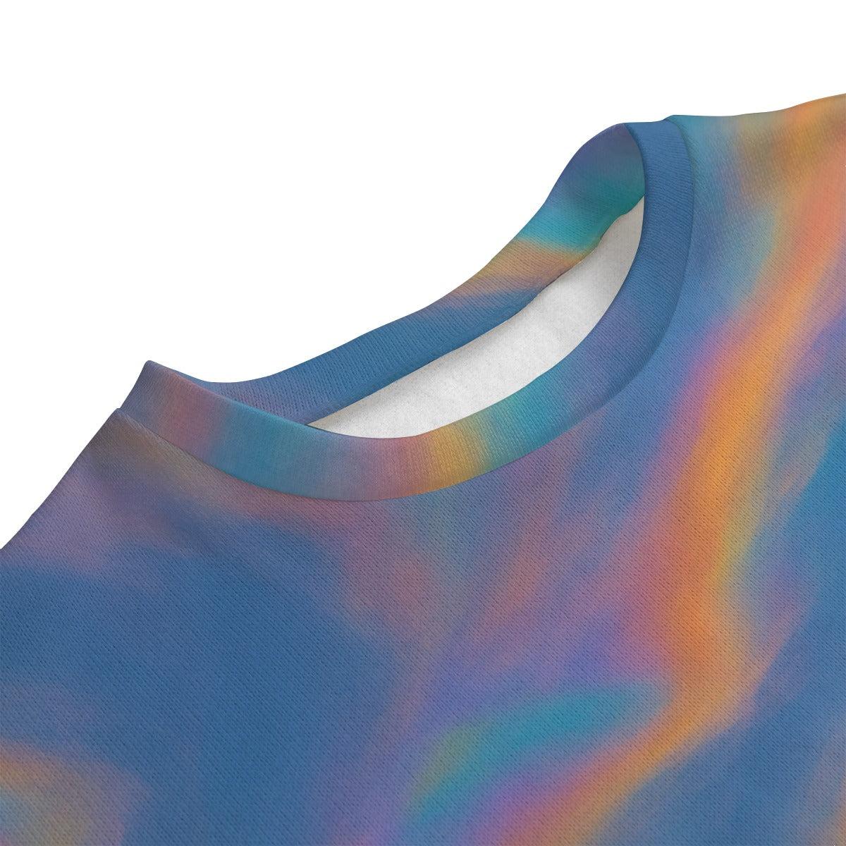 Unisex Drop-shoulder Knitted Fleece Sweater - view 3