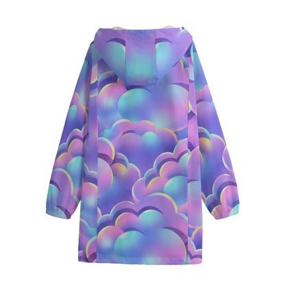 Unisex Windbreaker Long Jacket
