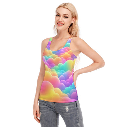 Women's Racer Vest | 190GSM Cotton