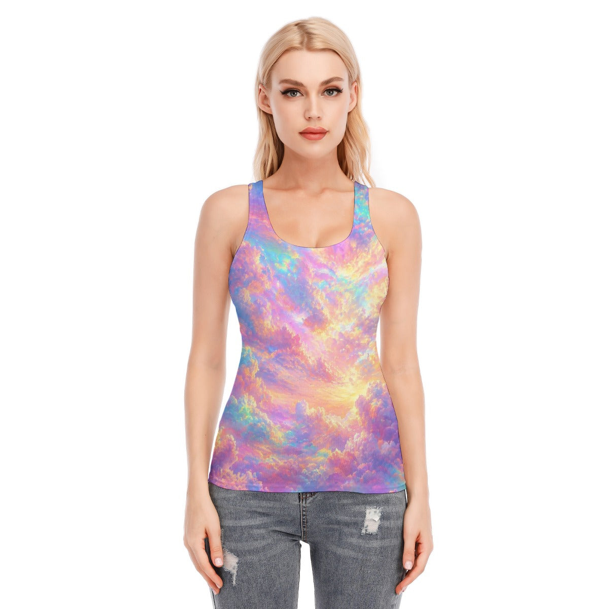 Women's Racer Vest | 190GSM Cotton
