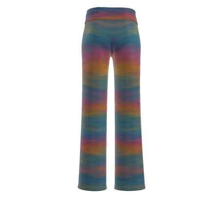 Women's High-waisted Straight-leg Trousers