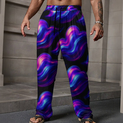 Men's Loose Casual Pants With Pocket