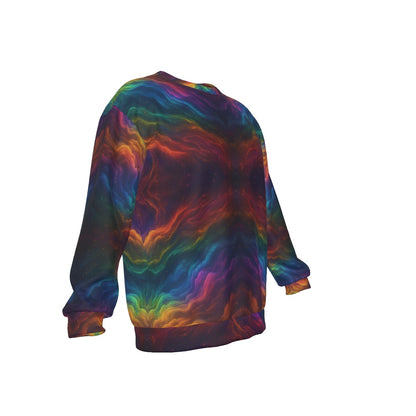 Men's Drop Shoulder Round Neck Long-Sleeved Sweatshirt