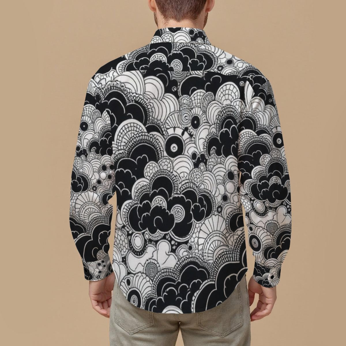 Men's Slim Fit Long Sleeve Shirt