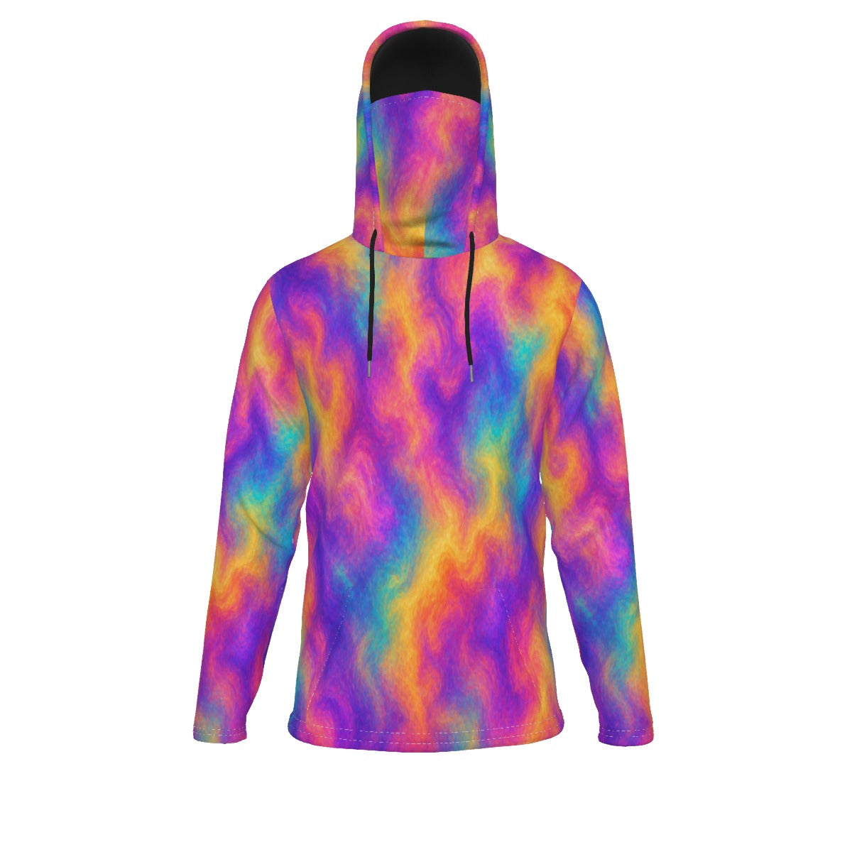 Men's Pullover Hoodie With Mask - view 1