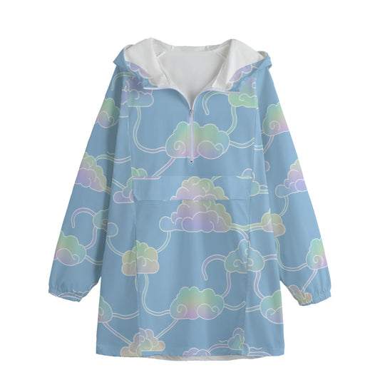 Unisex Windbreaker Long Jacket