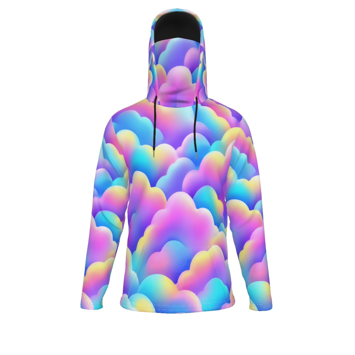 Men's Pullover Hoodie With Mask - view 1