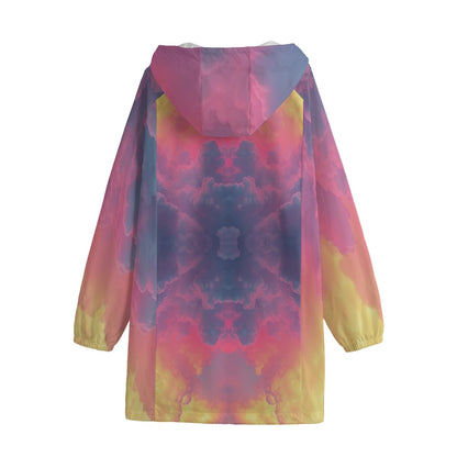 Unisex Windbreaker Long Jacket