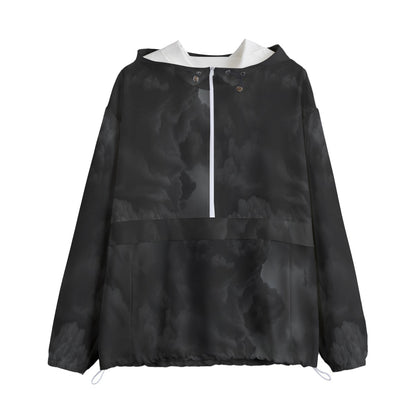 Unisex Pullover Jacket With Zipper Closure