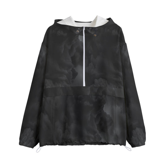 Unisex Pullover Jacket With Zipper Closure