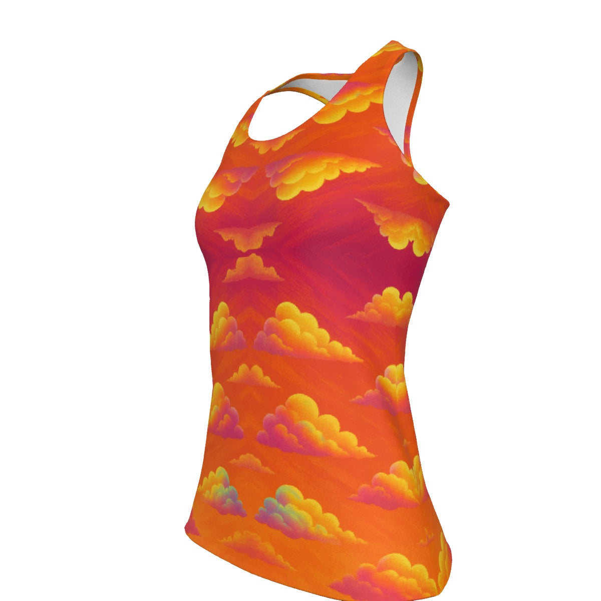 Women's Racer Vest | 190GSM Cotton