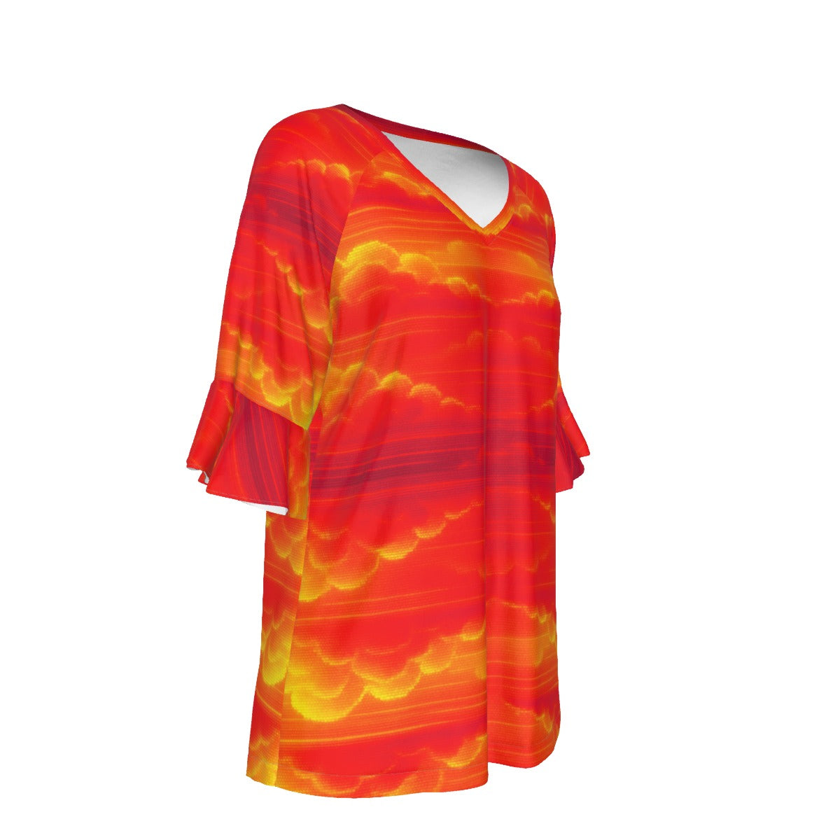 Women's T-shirt With Bell Sleeve