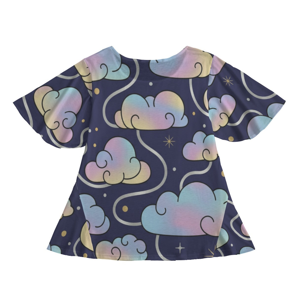 Women's Round Neck T-shirt With Short Sleeve