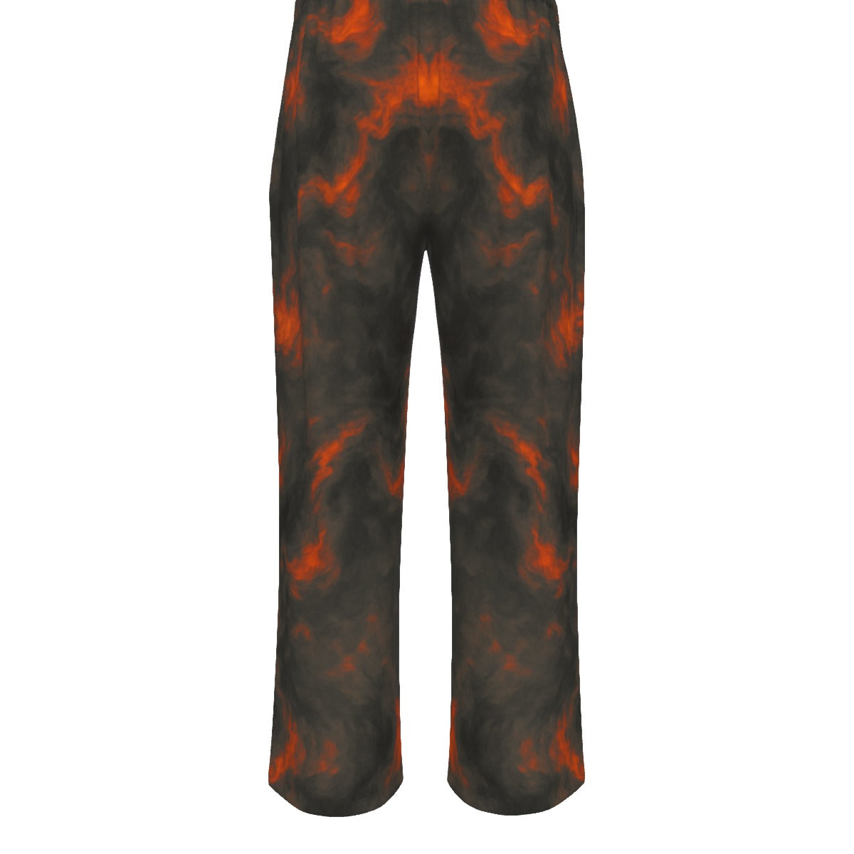 Unisex Knitted Fleece Wide Leg Pants