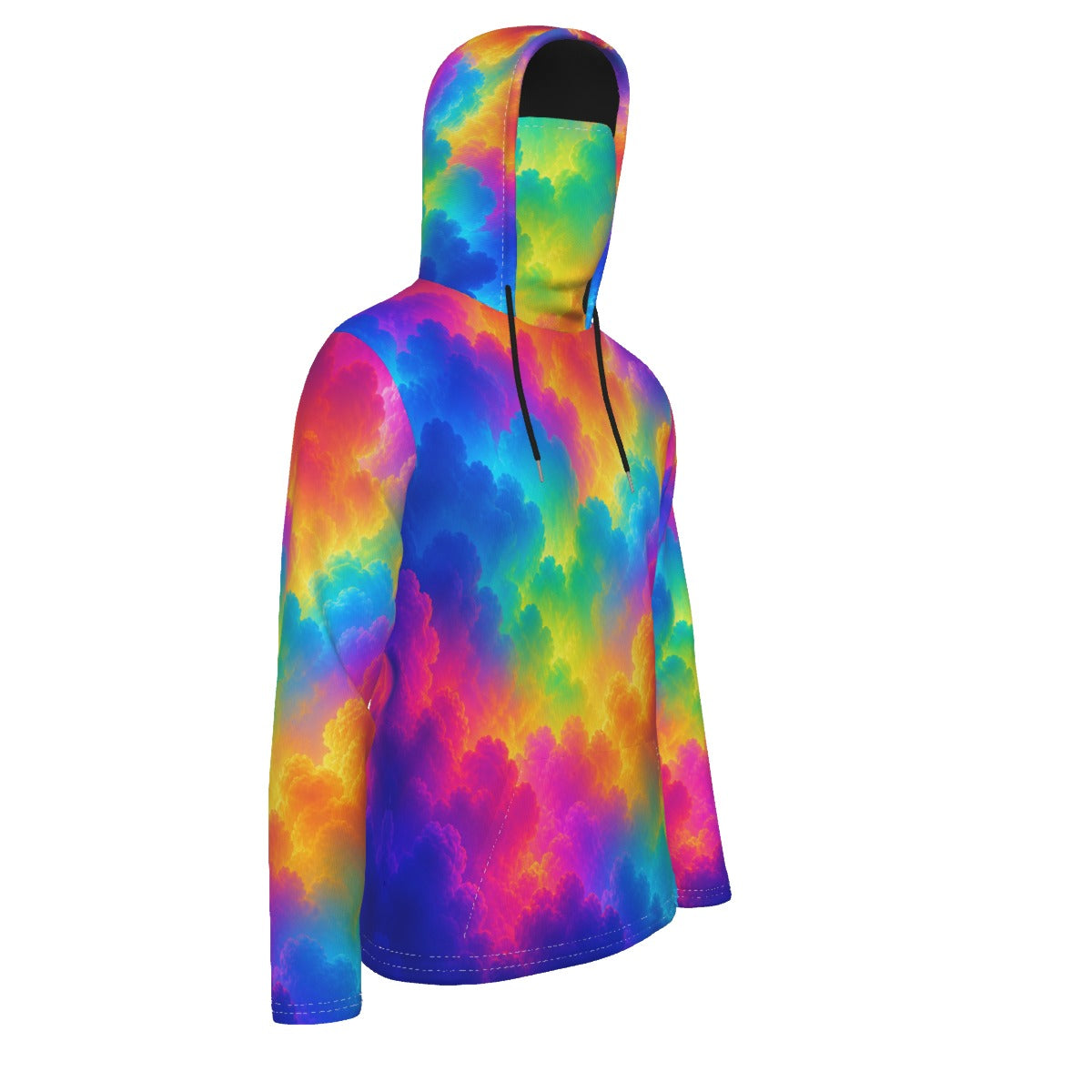 Men's Pullover Hoodie With Mask - view 4