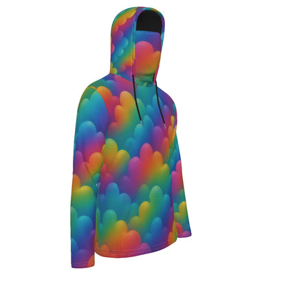 Men's Pullover Hoodie With Mask - view 4