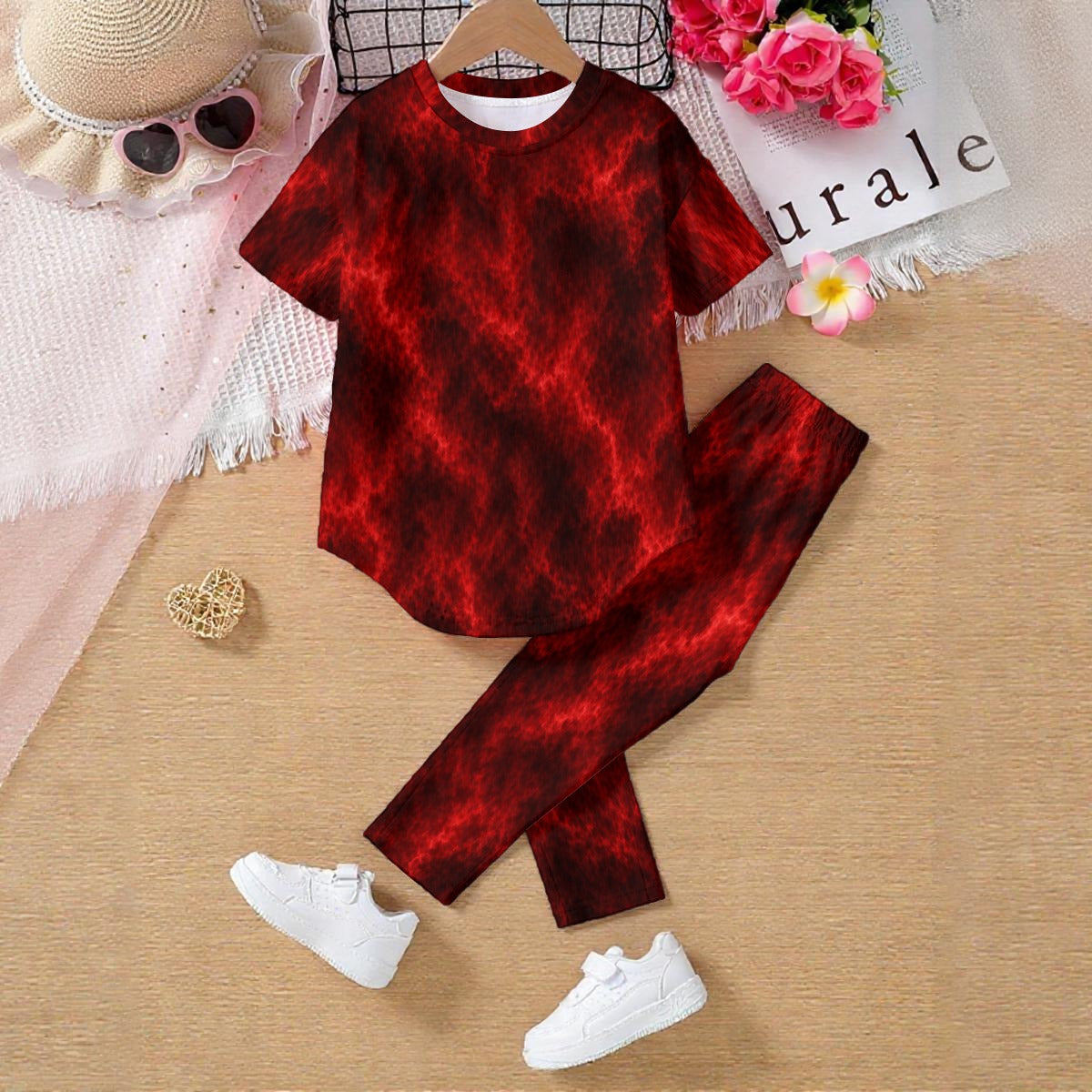Kids' Casual Top and Pants Set