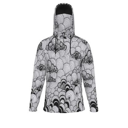 Men's Pullover Hoodie With Mask - view 1