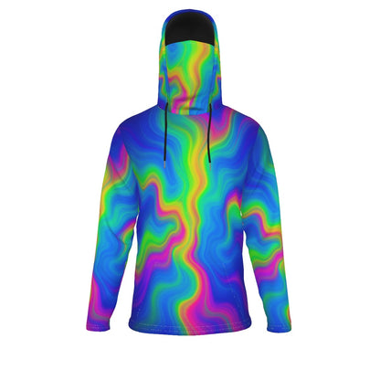 Men's Pullover Hoodie With Mask - view 1