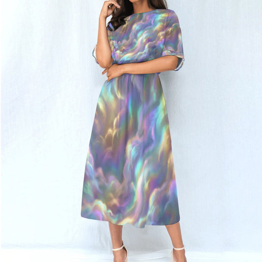 Women's Elastic Waist Dress
