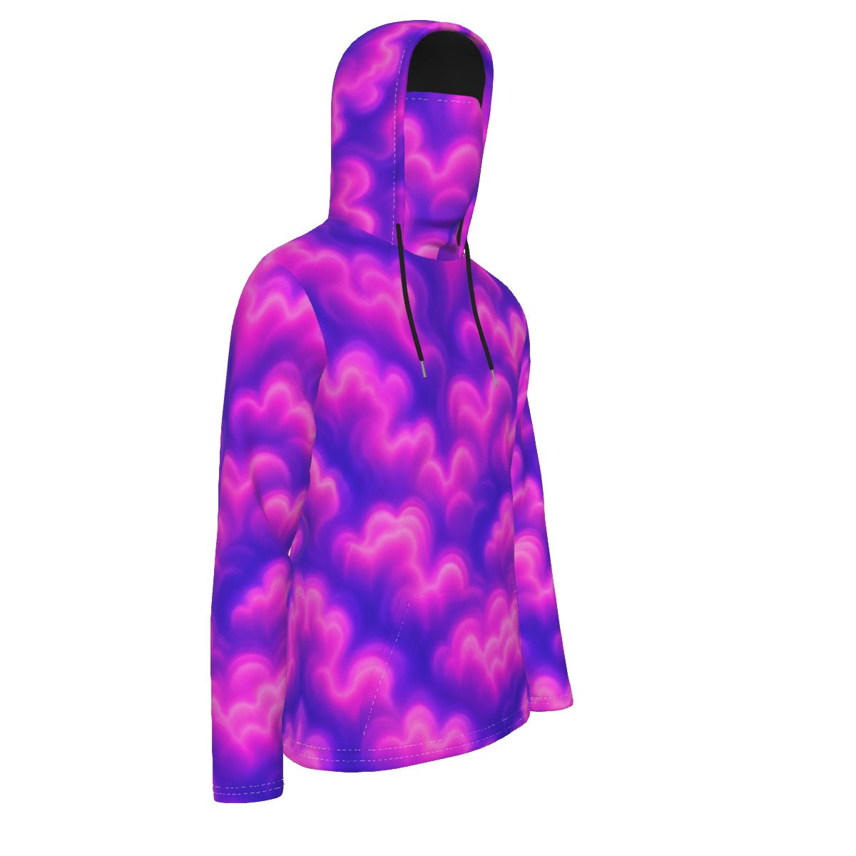 Men's Pullover Hoodie With Mask - view 4