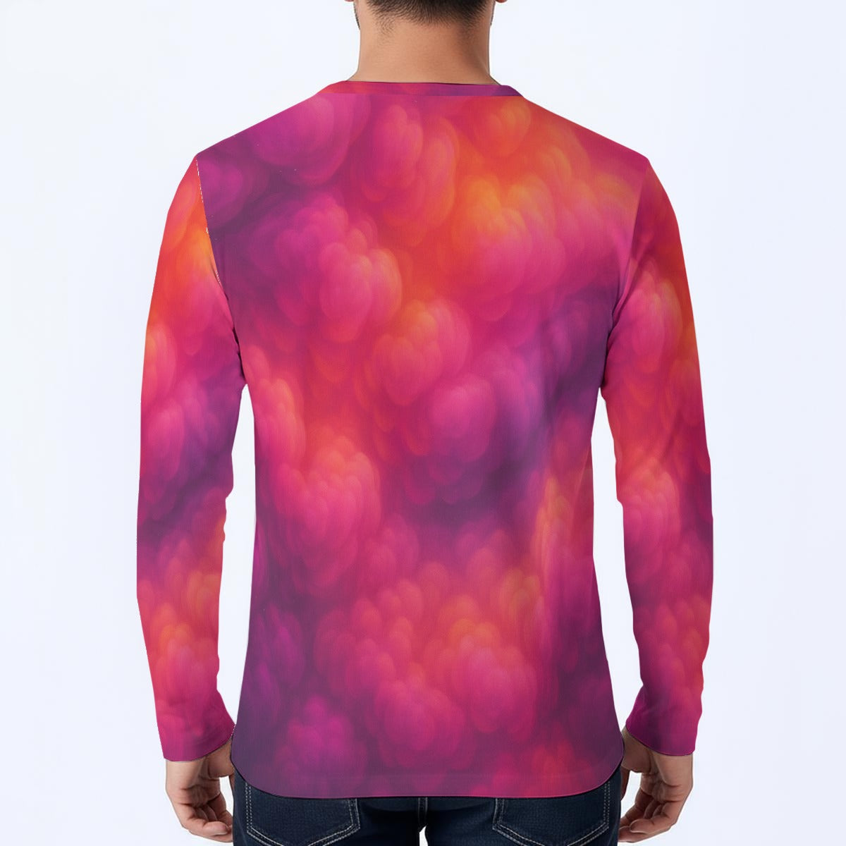 Men's Classic Long-Sleeve Henley Shirt