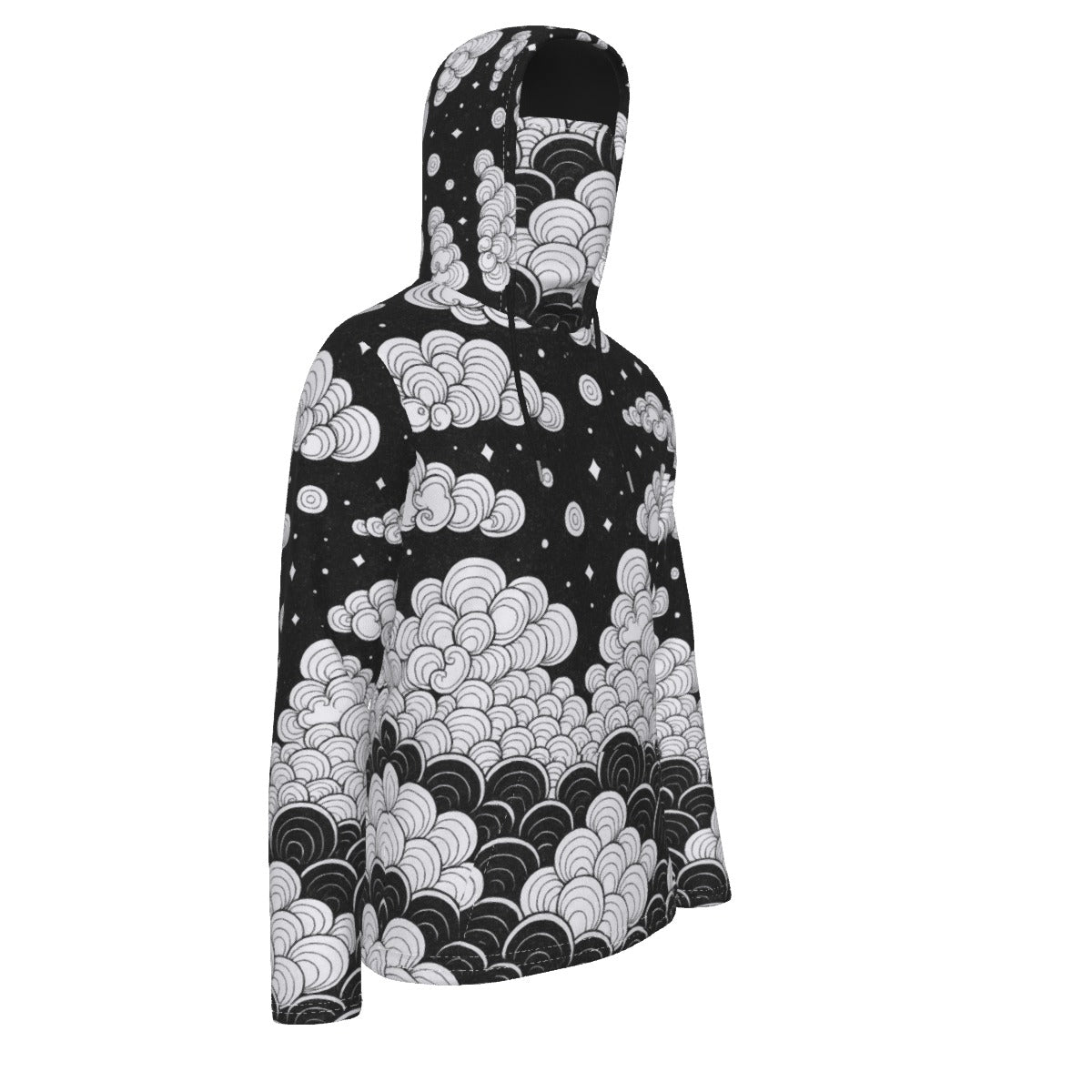 Men's Pullover Hoodie With Mask - view 4