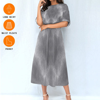 Women's Elastic Waist Dress