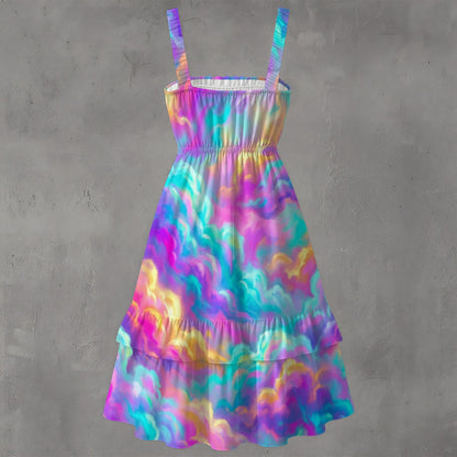 Women‘s Ruffle Hem Dress