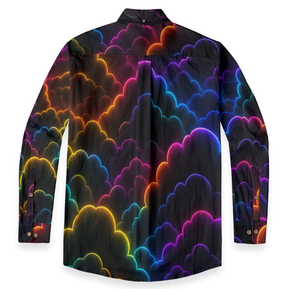 Men's Casual Lapel Long Sleeve Shirt|125GSM Cotton