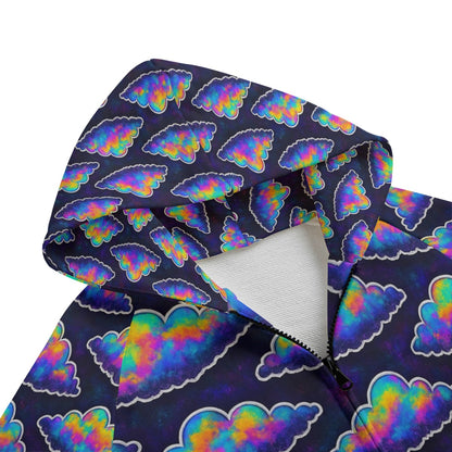 Unisex Kid's Zip Up Raglan Sleeve Hoodie | 310GSM Cotton