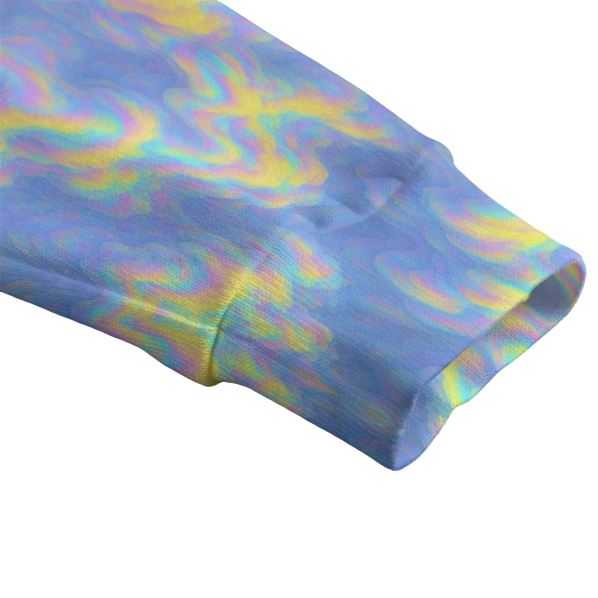 Unisex V-neck Knitted Fleece Cardigan With Button Closure