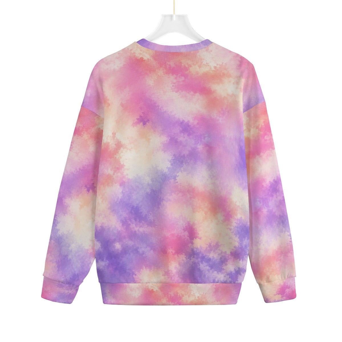 Unisex Drop-shoulder Knitted Fleece Sweater - view 2