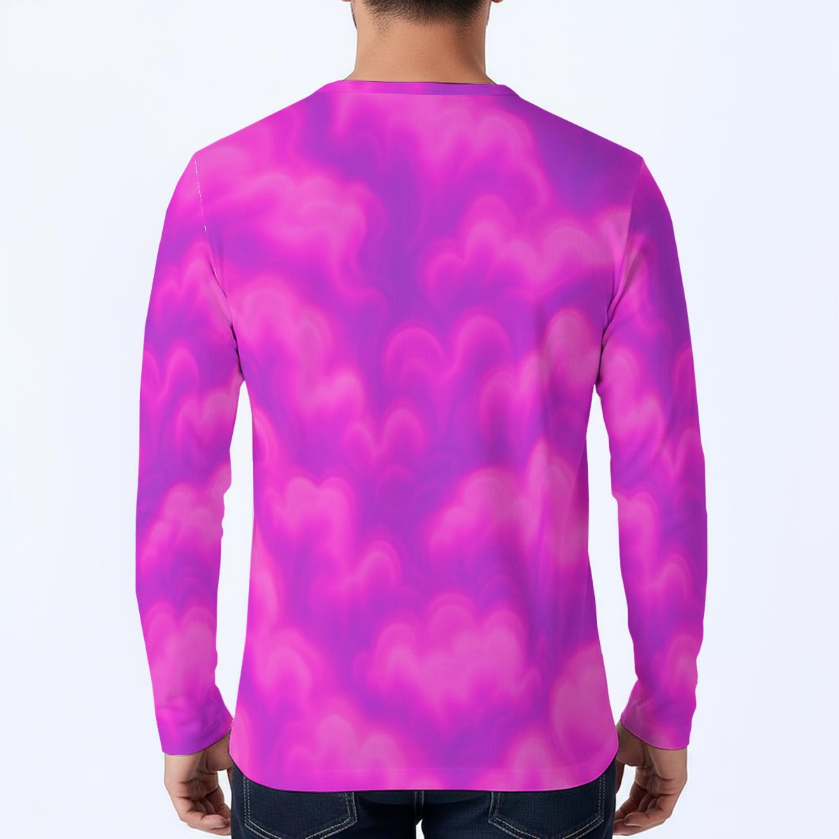 Men's Classic Long-Sleeve Henley Shirt