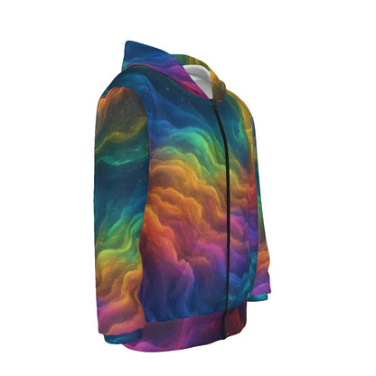 Unisex Kid's Heavy Fleece Zip Up Hoodie