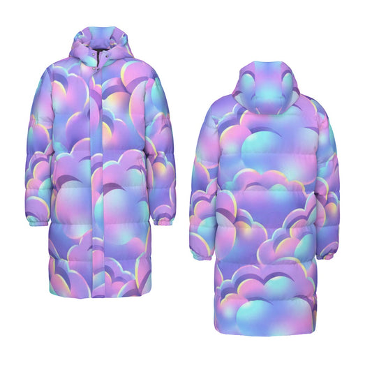 Unisex Long Down Jacket