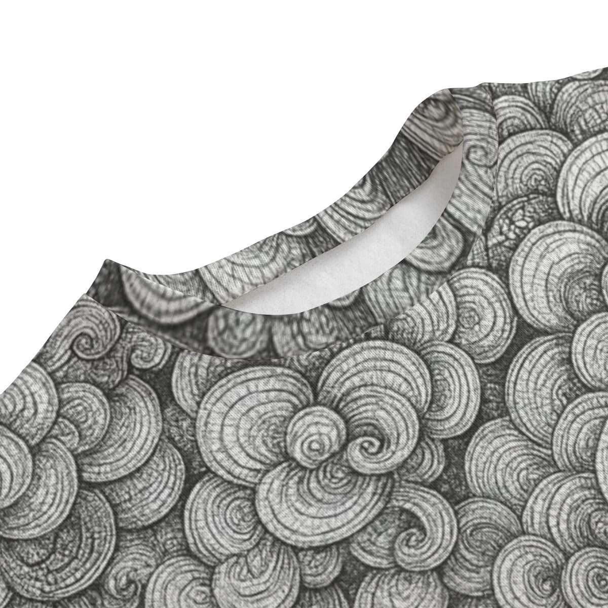 Unisex Drop-shoulder Knitted Fleece Sweater - view 3